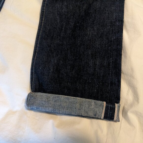 Men's Brave Star Jeans, Dark Wash, True Straight, Size 31 - Picture 8 of 13